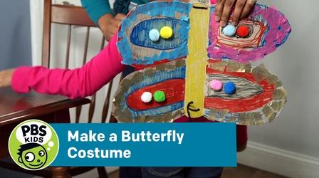 Video thumbnail: Crafts for Kids Make a Butterfly Costume