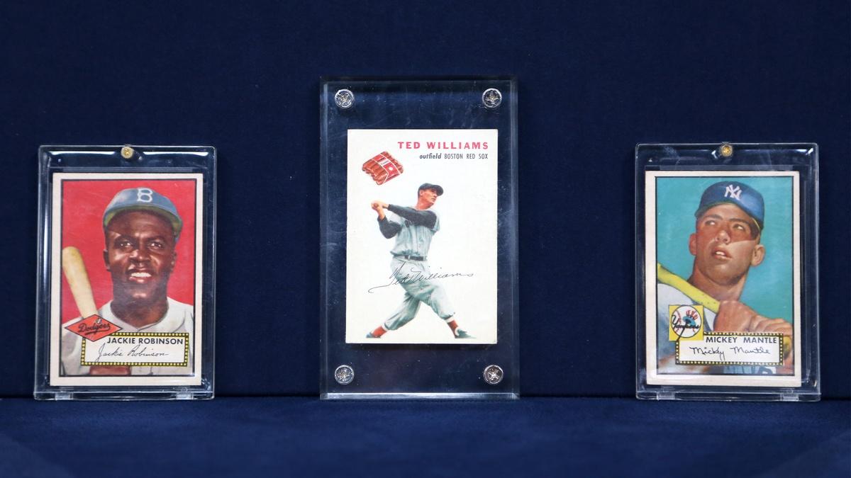 Appraisal 1952 & 1954 Baseball Cards Antiques Roadshow THIRTEEN