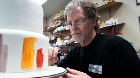 Video thumbnail: PBS NewsHour Supreme Court sides with Colorado baker