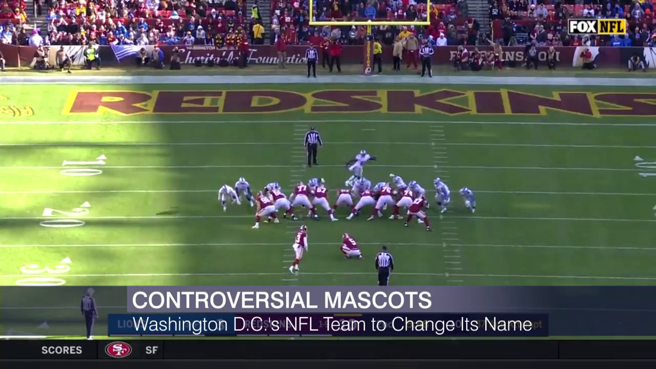 Washington NFL football team to change controversial name, logo