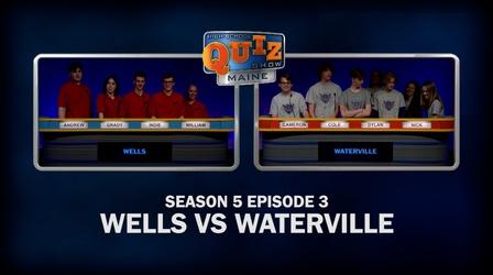 Video thumbnail: High School Quiz Show: Maine Wells vs. Waterville
