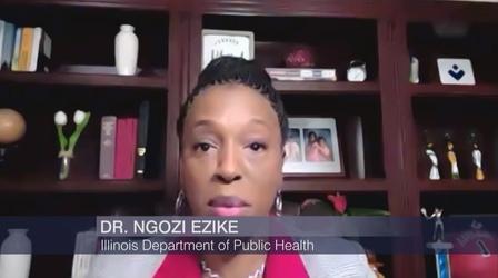 Video thumbnail: Chicago Tonight Dr. Ngozi Ezike: ‘It’s the Beginning of the End’ of Pandemic