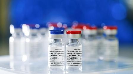 Video thumbnail: PBS NewsHour News Wrap: Russia approves vaccine for COVID-19
