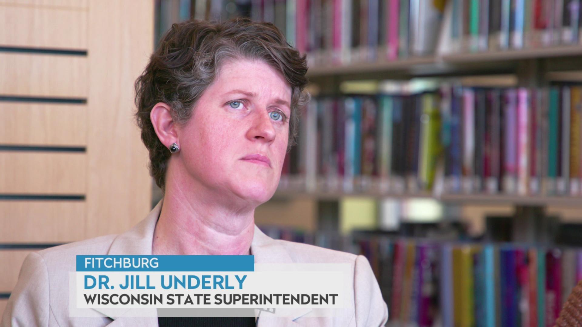 Superintendent Jill Underly on book challenges in Wisconsin