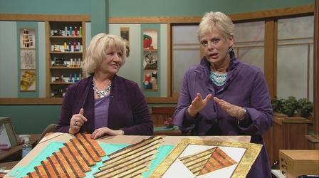 Video thumbnail: Sewing With Nancy Strip-by-Strip Patchwork Quilts - Part 2