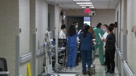 Video thumbnail: NJ Spotlight News Children with respiratory illnesses crowding pediatric ICUs