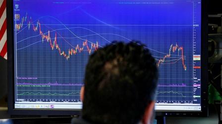 Video thumbnail: PBS NewsHour Before recent volatility, stock market was 'unusually calm'