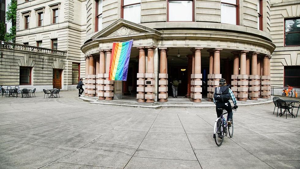 Trump supporters go against the grain in liberal Portland image