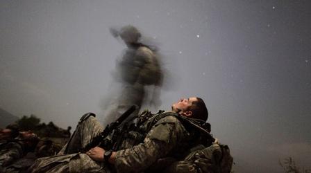 Video thumbnail: PBS NewsHour ‘The Fighters’ help us understand Iraq and Afghanistan wars