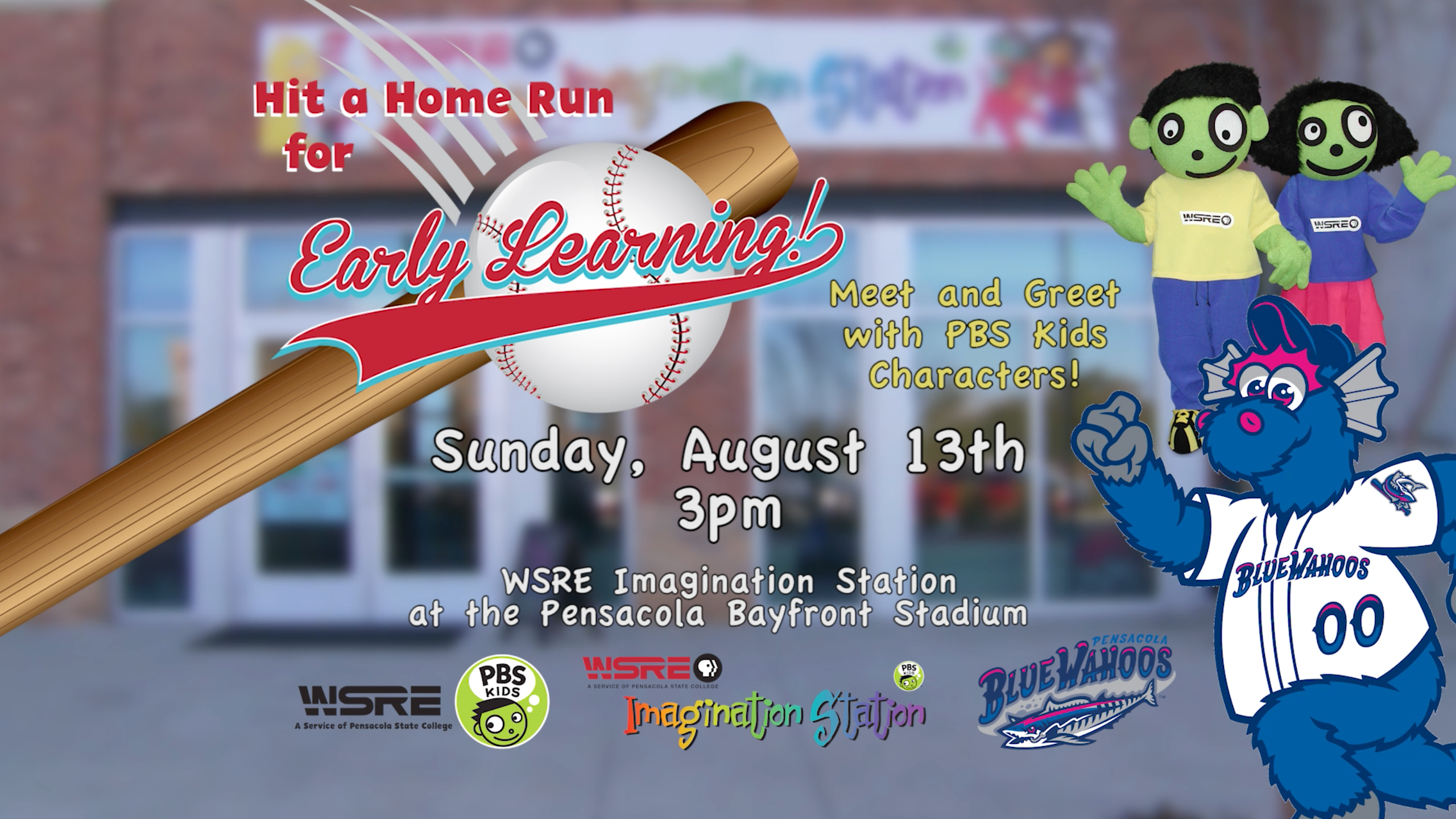 Video: Hit A Home Run For Early Learning - Promo | Watch WSRE Previews ...