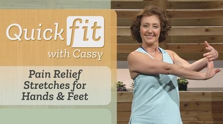 Video thumbnail: Quick Fit with Cassy Pain Relief Stretches for Hands & Feet