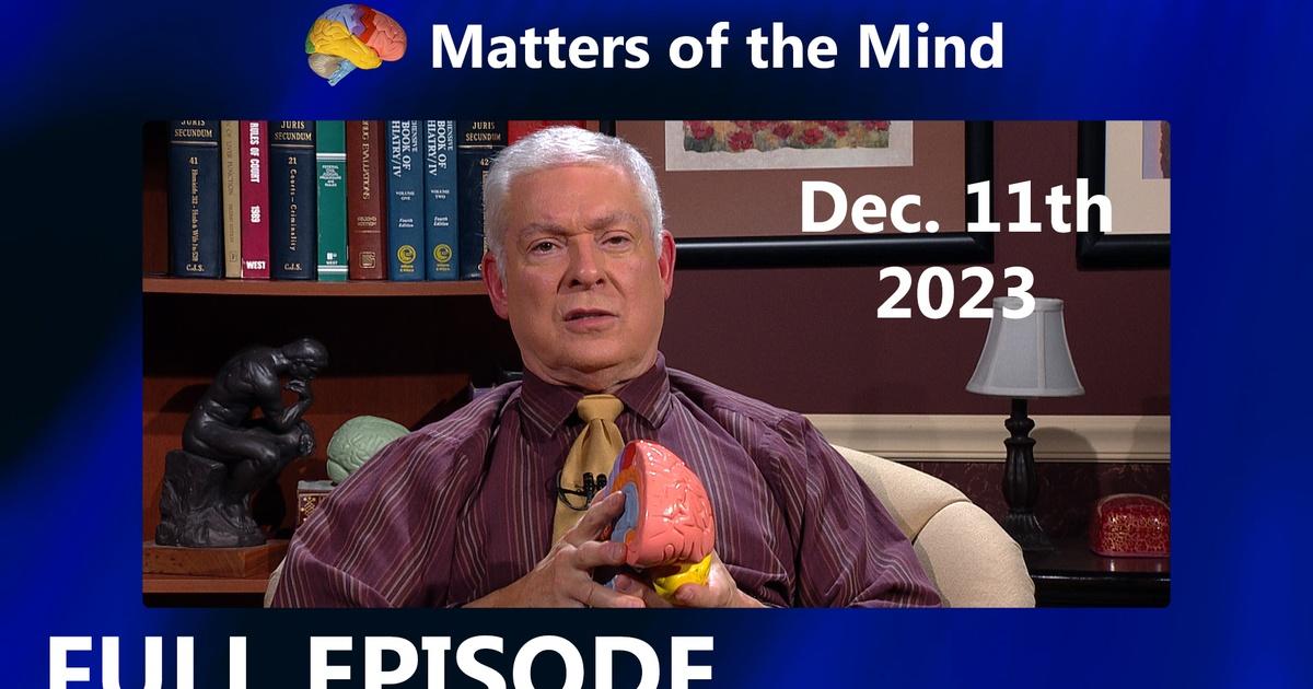 Matters of the Mind with Dr. Jay Fawver December 11, 2023 Season