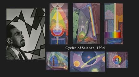 Video thumbnail: Colores The Cycles of Science by Raymond Jonson