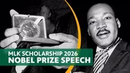 Nobel Peace Prize Acceptance Speech | 2026 MLK Scholarship Recipients