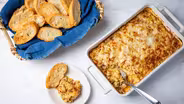 Warm Crab Dip with Crostini | Kitchen Recipe