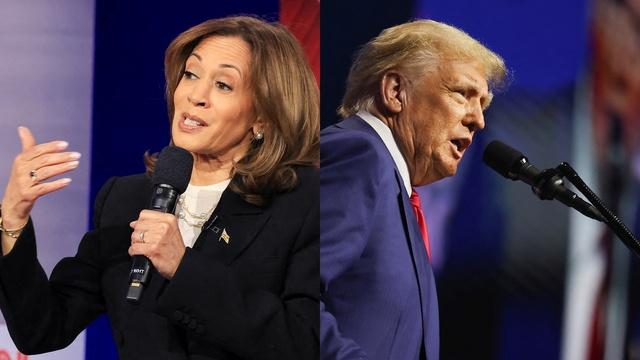 Harris paints Trump as threat to democracy as election nears