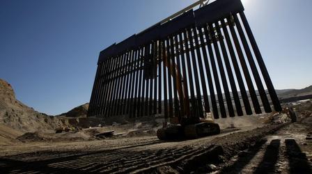 Video thumbnail: PBS NewsHour Trump's 'unprecedented' use of DOD money for border wall