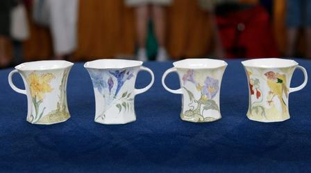 Video thumbnail: Antiques Roadshow Appraisal: Rozenburg Eggshell Porcelain Cups, ca. 1905