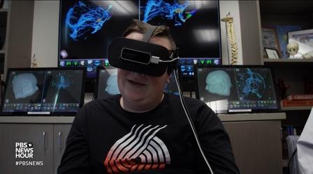 Video thumbnail: PBS NewsHour Virtual reality gives patients a special pre-surgery 'tour'