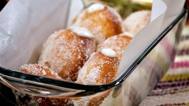 Relle's Malasadas Fried Donut & Leanna's Cinnamon Rolls