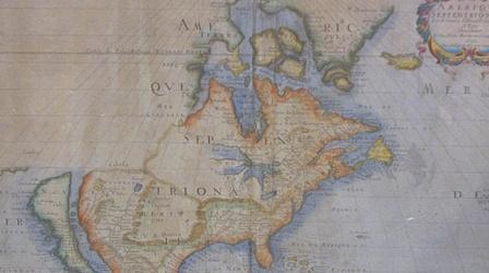 Video thumbnail: Antiques Roadshow Appraisal: 1650 Sanson Map of North America