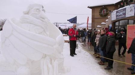 Video thumbnail: Wisconsin Life Wi. Life Host Fitzgerald Celebrates Lake Geneva's Winterfest