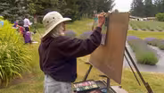 Lavender Paint Out