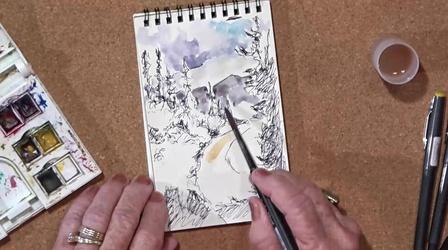 Video thumbnail: Pocket Sketching Perspective of Color and Contrast, Using a Photograph