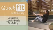Improve Lower Back Stability