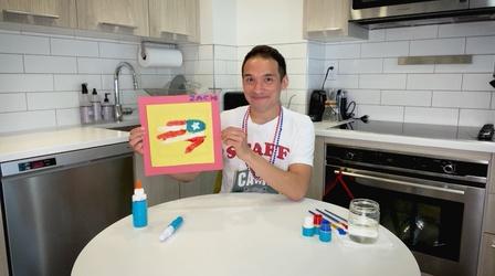 Video thumbnail: Camp TV Stars and Stripes Craft