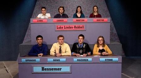 Video thumbnail: High School Bowl 4217: Lake Linden vs Bessemer