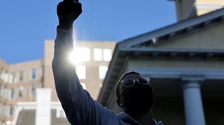 Video thumbnail: PBS NewsHour Floyd's supporters want systemic change after guilty verdict