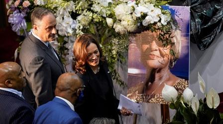 Video thumbnail: PBS NewsHour News Wrap: Harris pays her respects Buffalo shooting victims