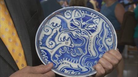 Video thumbnail: Antiques Roadshow Appraisal: Shearwater Pottery Plate, ca. 1960