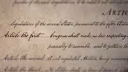 The history of the First Amendment