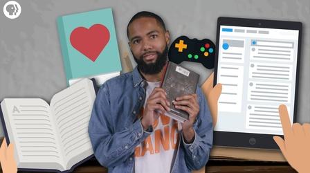 Video thumbnail: Above The Noise How Is Tech Changing the Way We Read?