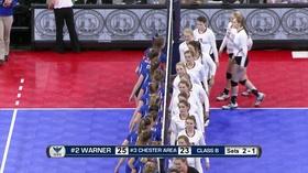 Video thumbnail: High School Activities Class B Volleyball Semifinal Match Number 2