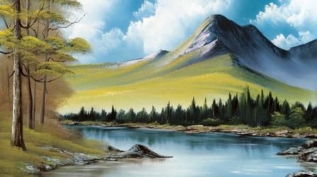 Video thumbnail: The Best of the Joy of Painting with Bob Ross Secluded Mountain