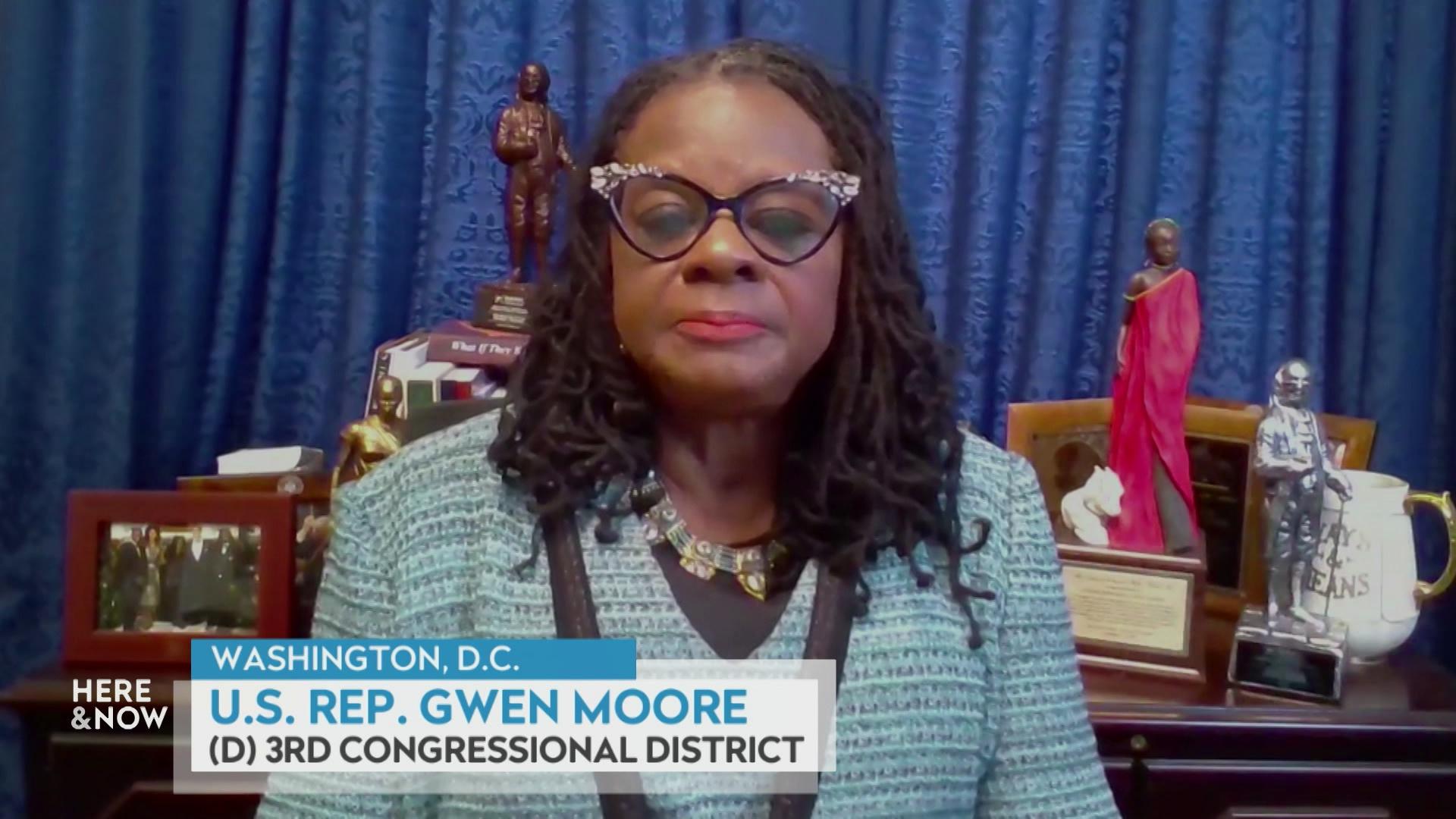 US Rep. Gwen Moore on the start of a new Trump presidency