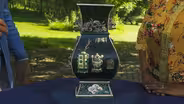 Appraisal: Chinese Famille Noire Porcelain Vase, ca. 1890