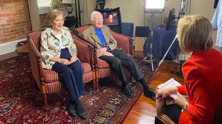 Video thumbnail: PBS NewsHour Jimmy and Rosalynn Carter reflect on 75 years of marriage