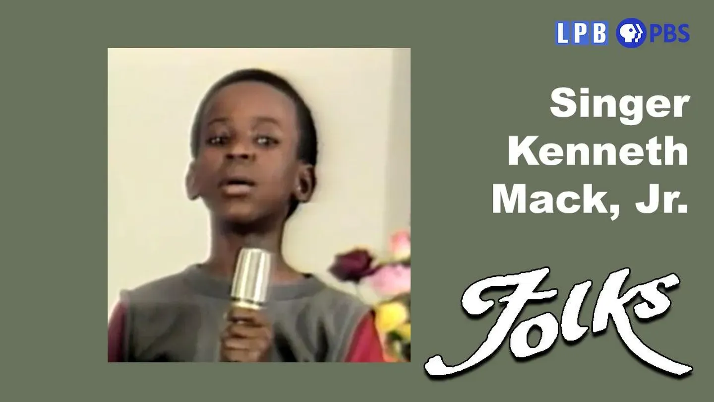 Singer Kenneth Mack, Jr.