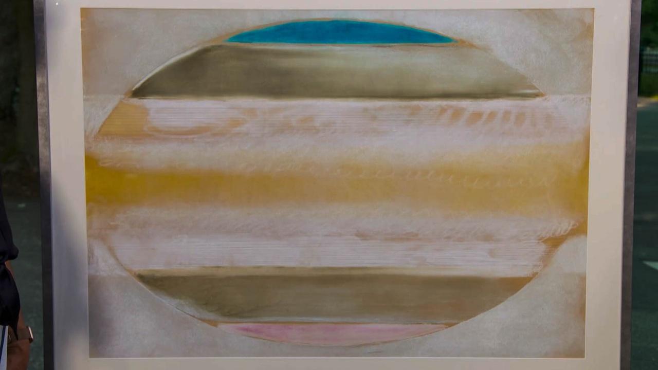 Antiques Roadshow | Appraisal: 1976 Ed Clark Abstract Expressionist Artwork