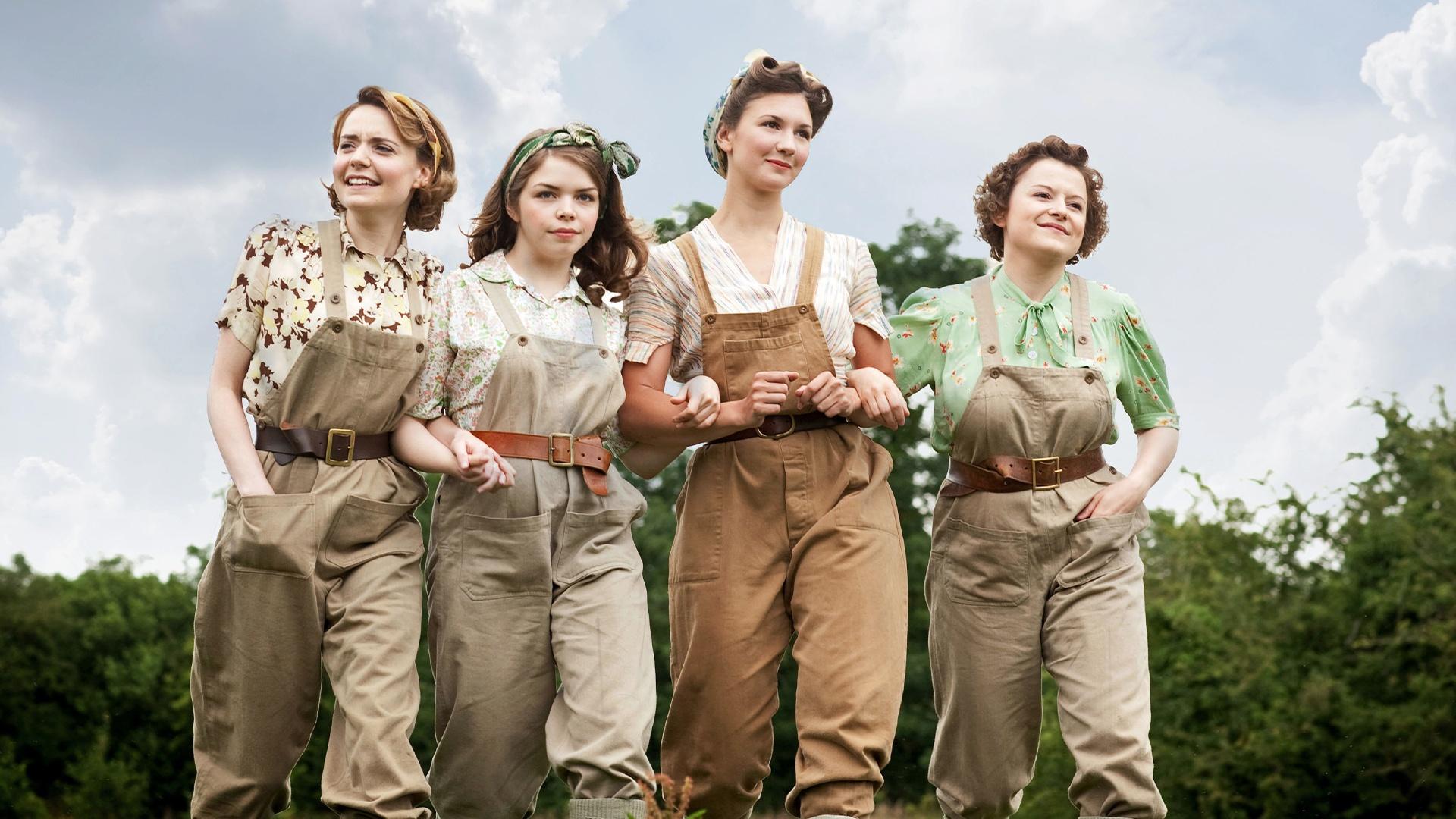 The cast of Land Girls.
