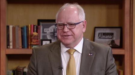 Video thumbnail: Almanac: At the Capitol Governor Tim Walz | April 2021