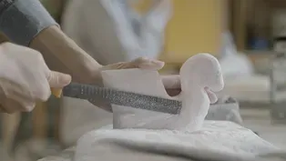 Stone Carving at the Cultural Arts Center