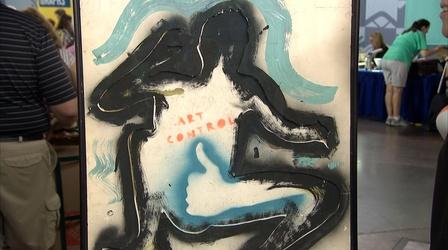 Video thumbnail: Antiques Roadshow Appraisal: 1984 Paolo Buggiani Stencil
