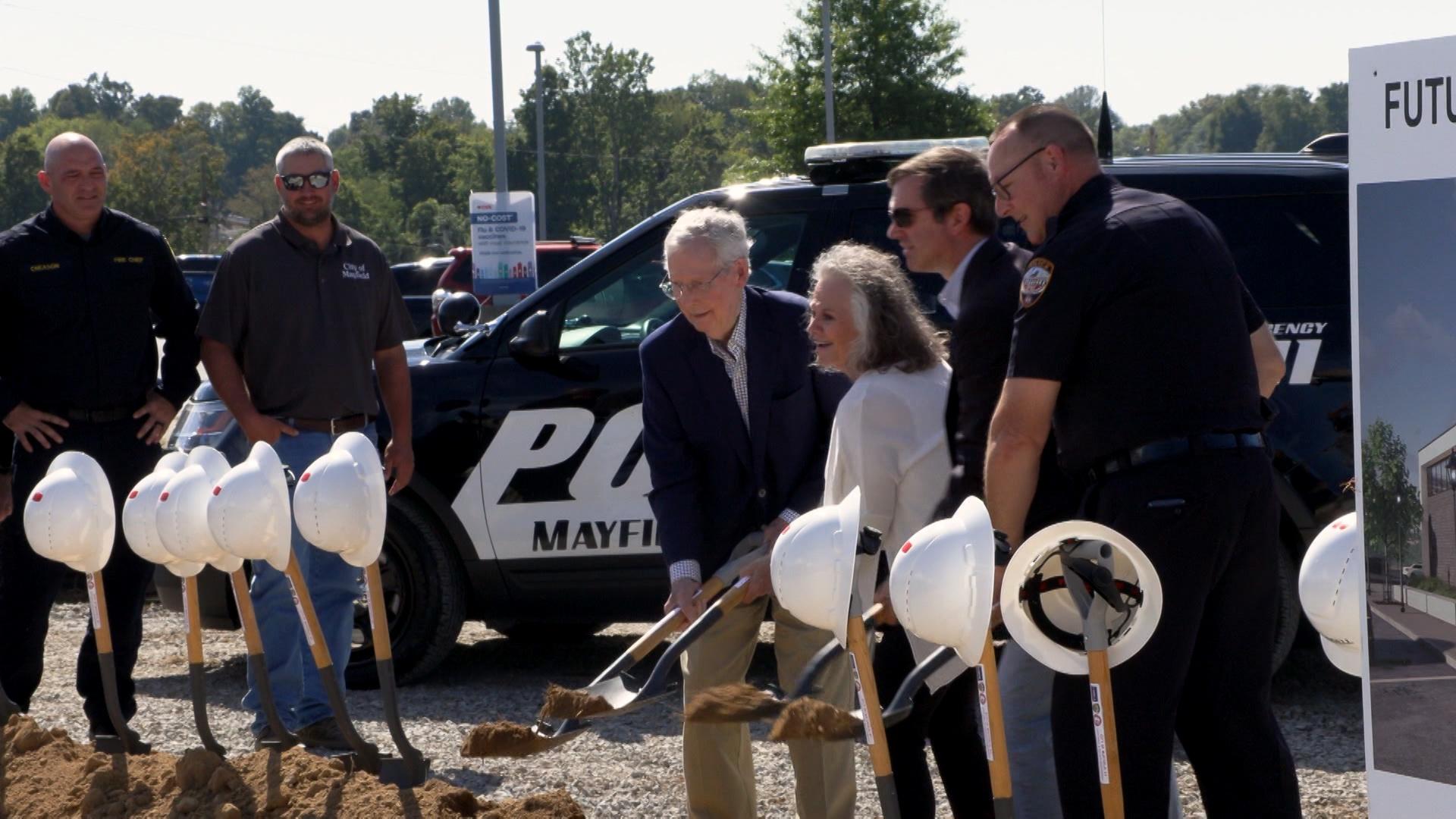 Mayfield City Hall Groundbreaking
