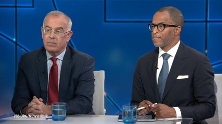 Video thumbnail: PBS News Hour Brooks and Capehart on the final weeks before Election Day