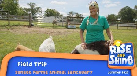 Video thumbnail: Rise and Shine Sunset Farms Field Trip